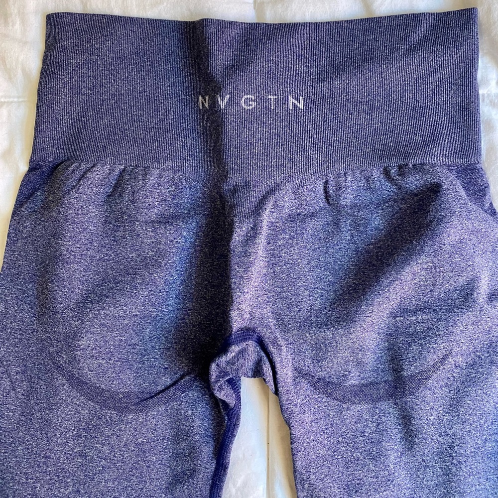 NVGTN indigo (purple) seamless leggings